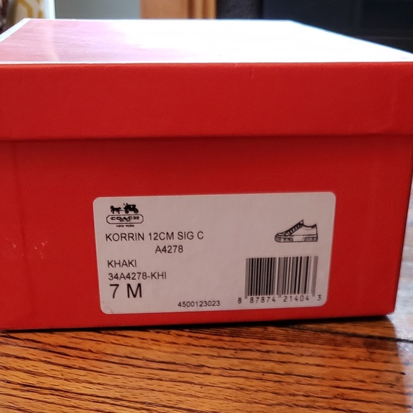 BNIB Coach Korrin Size 7 - Picture 5 of 5